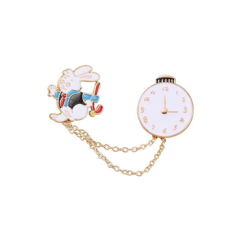 Alice in Wonderland Rabbit Pin