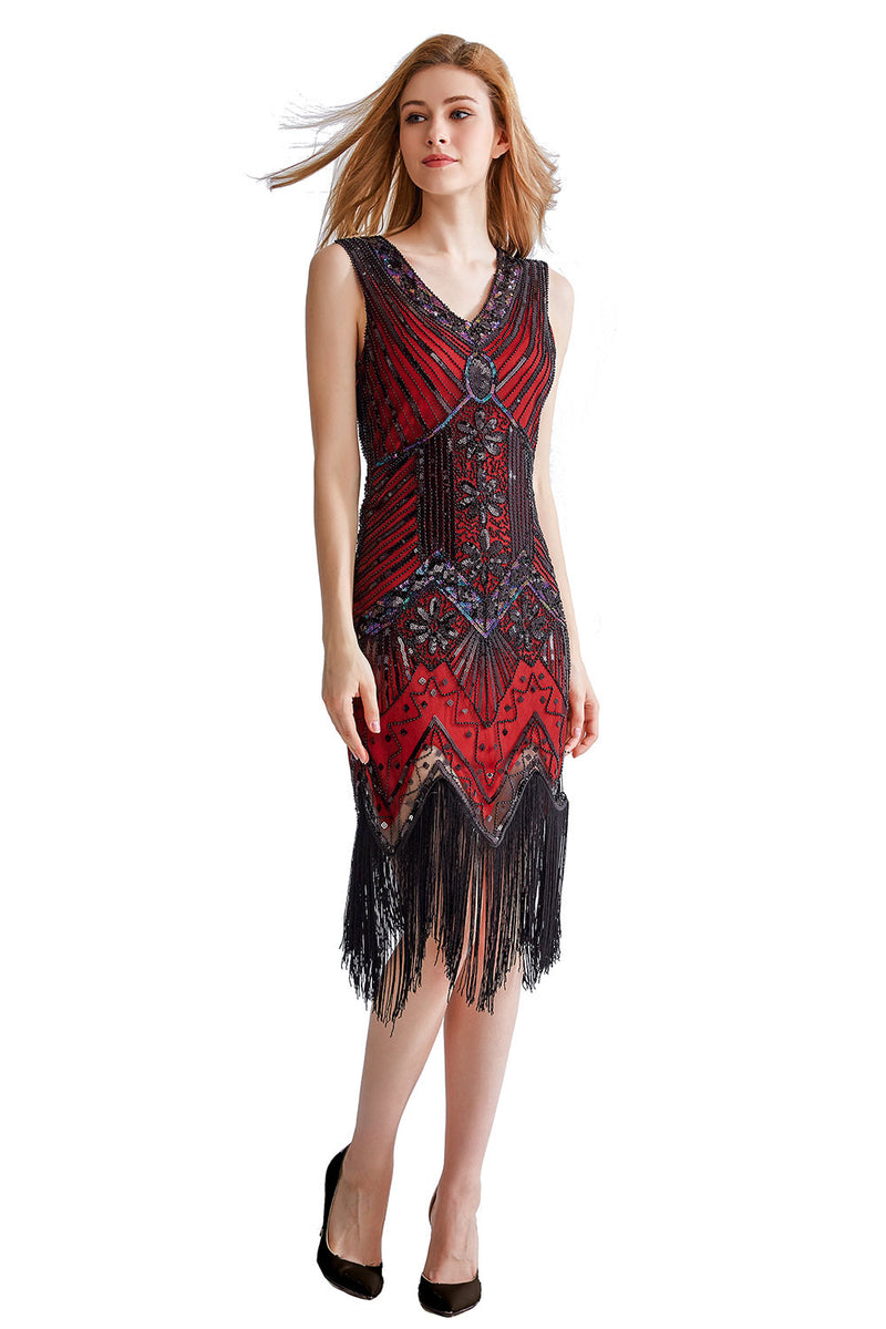 1920s Vintage Flapper Style Dress