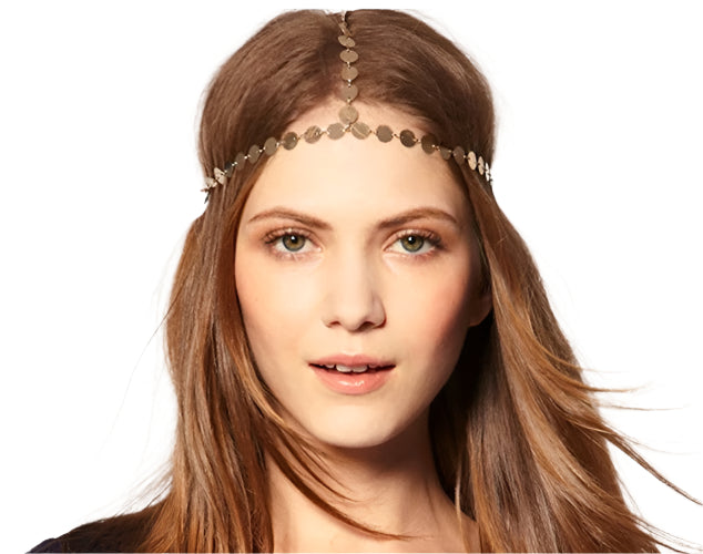 Deco Vintage Hairband 20s Flapper Chain Headband