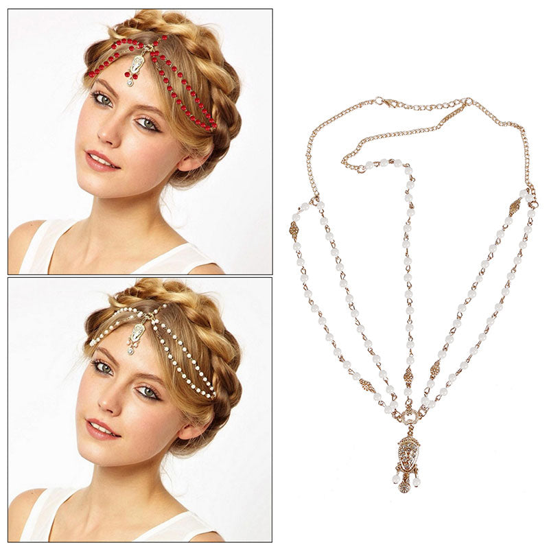 Deco 20s Flapper Chain Headband