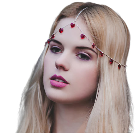 Bohemian Deco Headband Great Gatsby Downton Wedding Boho Goddess