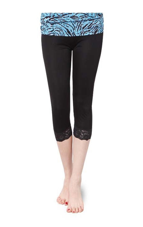 Black 80s leggings