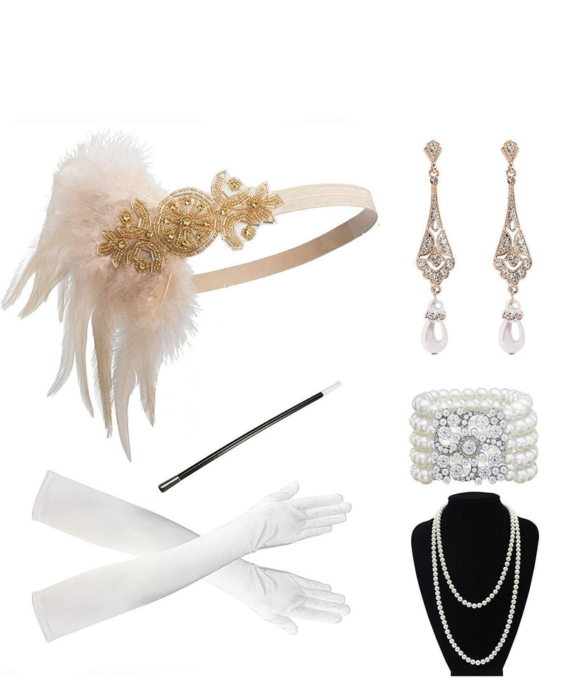 6pcs Roaring 1920 Accessories Set
