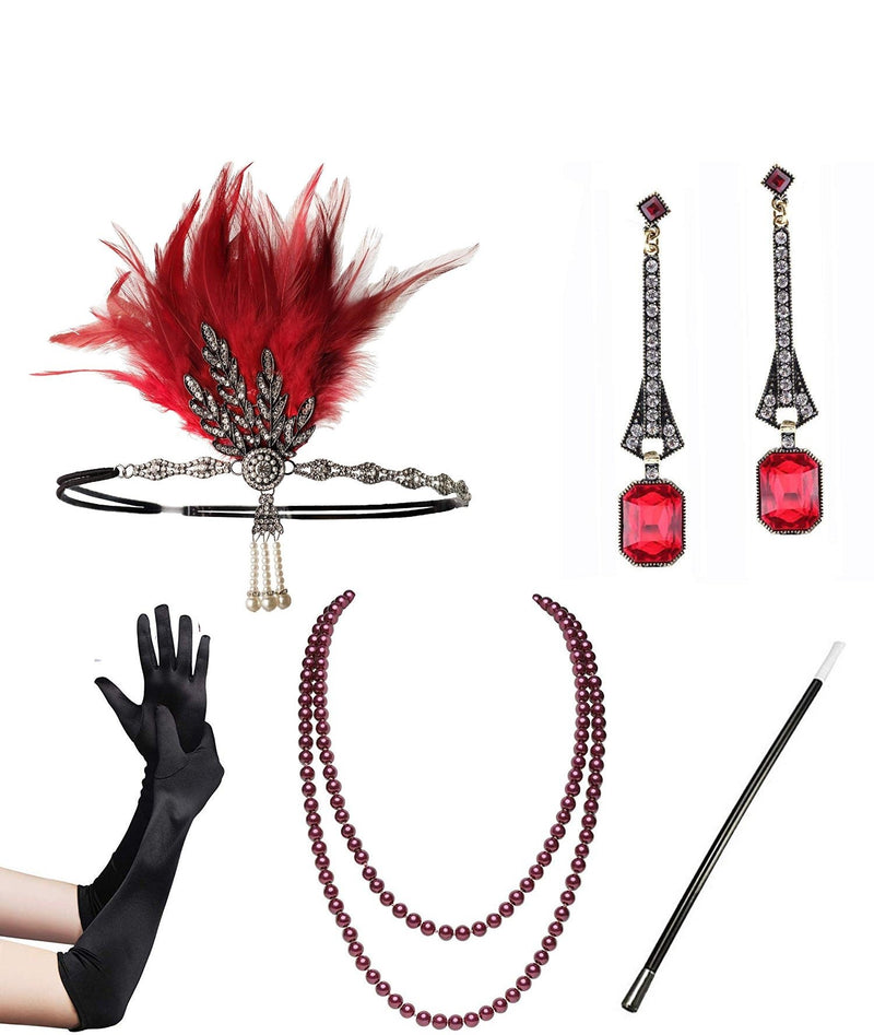 5pcs Roaring 1920 Accessories Set