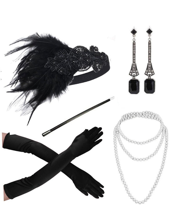 5pcs Roaring 1920 Accessories Set