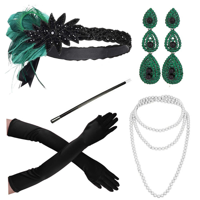 5pcs Roaring 1920 Accessories Set