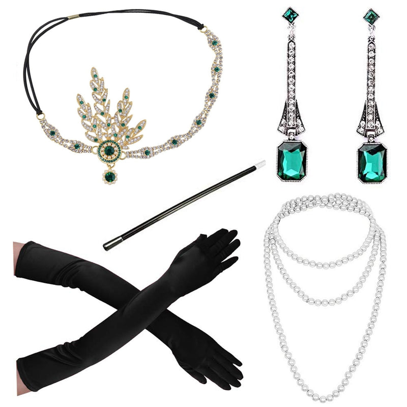 5pcs Roaring 1920 Accessories Set