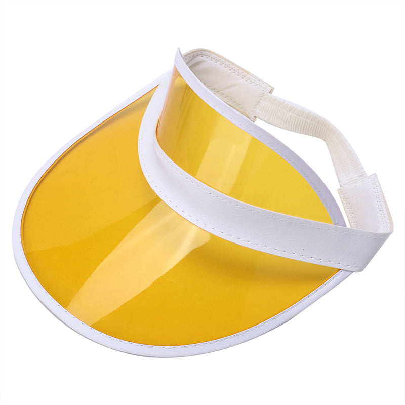 Yellow Unisex Sun Visor Cap