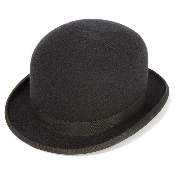 Adult Black Kaminski Kangol Irish Bowler Hat