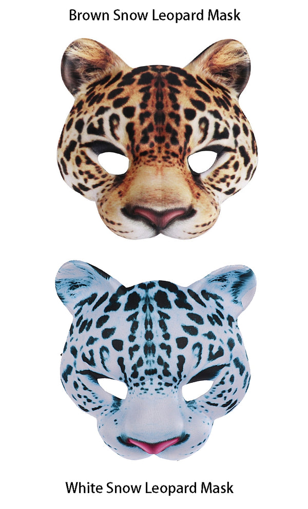 Animal Snow Leopard Mask
