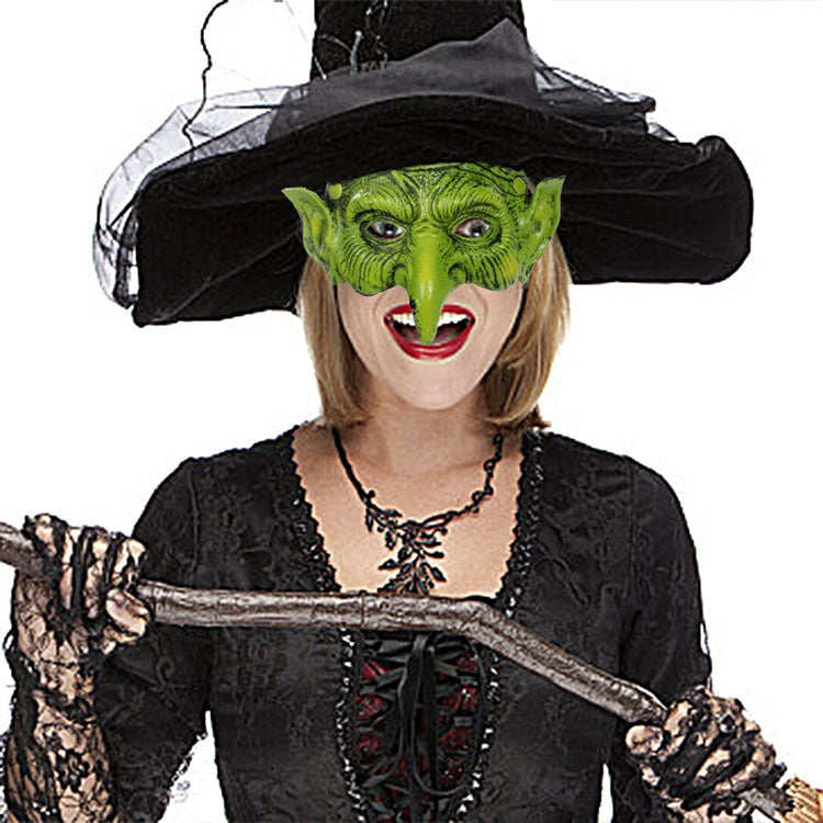 Green Goblin Witch Mask