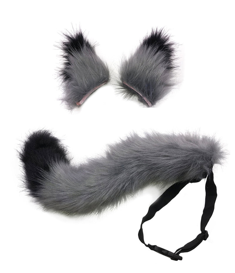 Fox Wolf Tails and Ears Costume Accessory