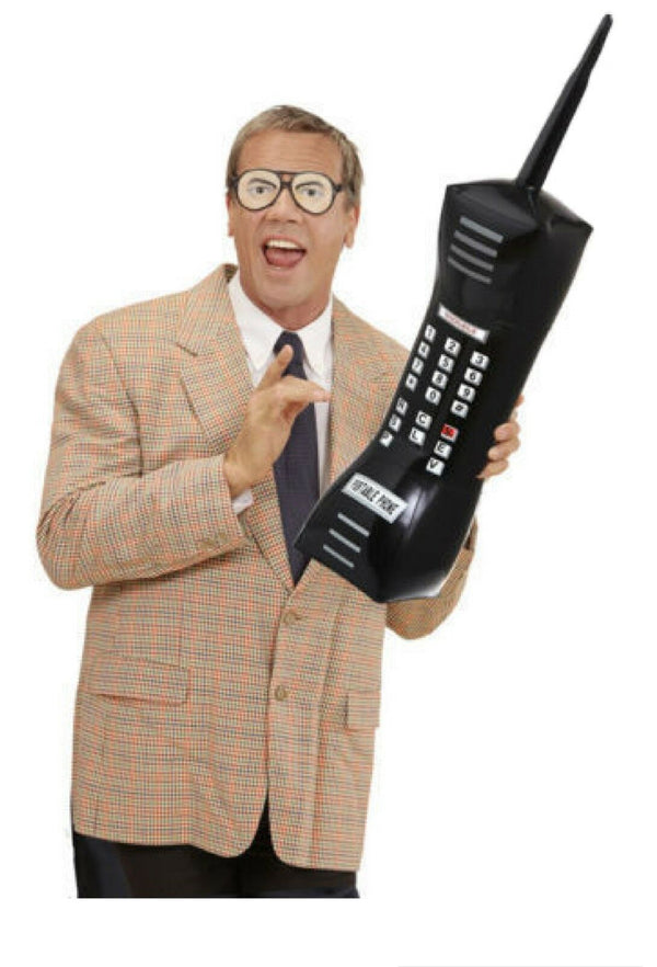 28" Inflatable Retro 1980s Mobile Phone