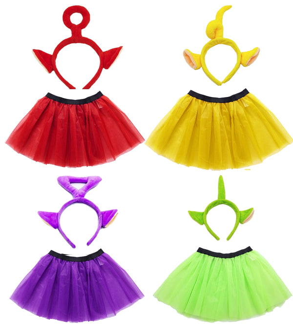 Teletubbies Headpiece with Tutu Costume Accessory