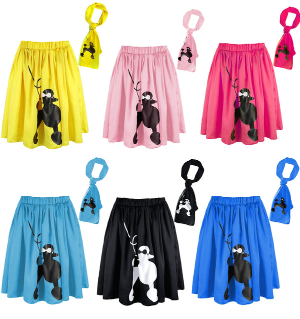 50s Grease Poodle Skirt