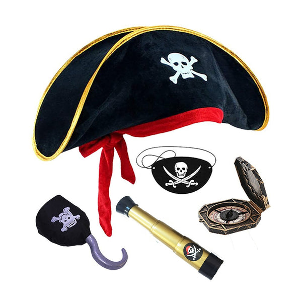 Adult and Kids Pirate Captain Accessory set