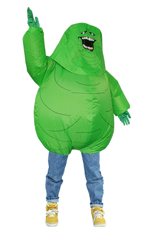 Ghostbusters 80s Green Monster Carry Me Inflatable Costume