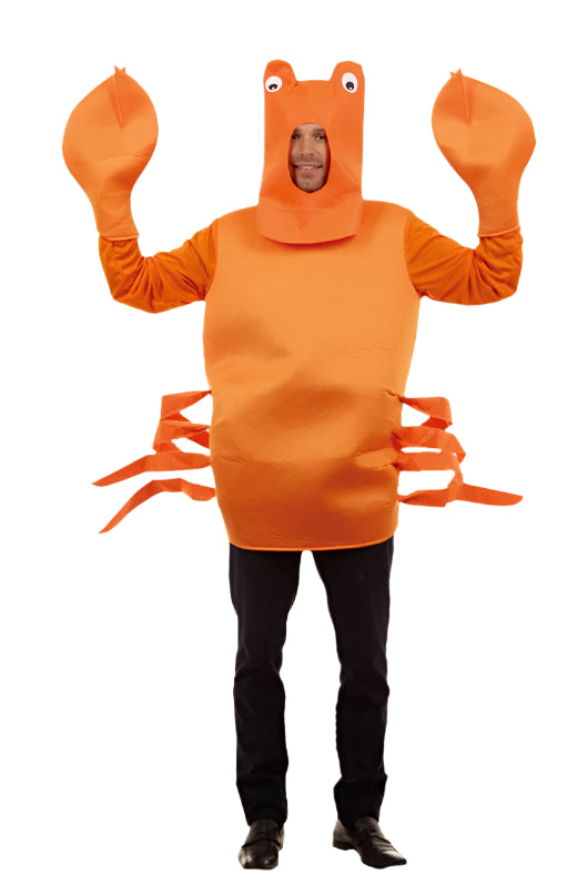 Orange King Crab Costume