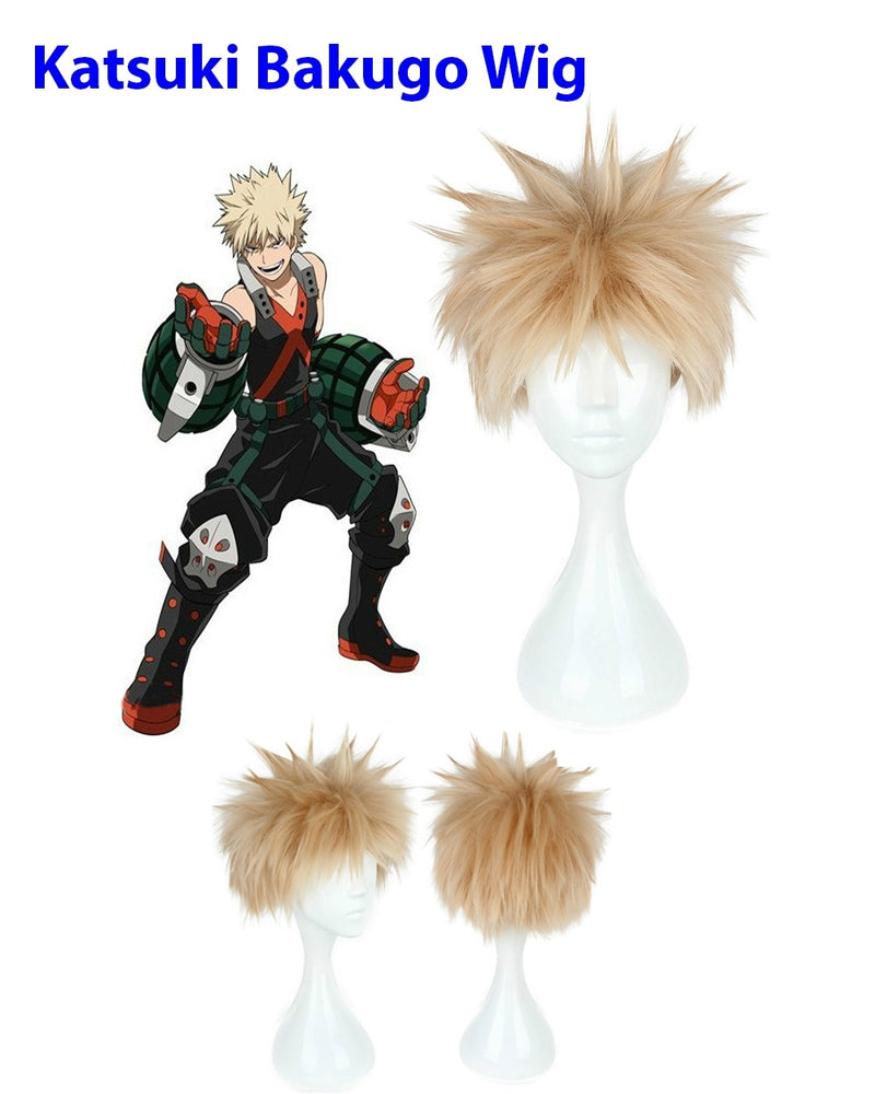 My Boku no Hero Academia katsuki bakugou Anime Cosplay Costume Wigs
