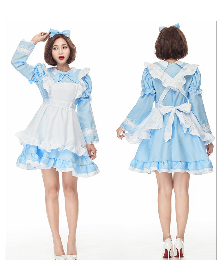 Ladies Alice in Wonderland Costume Book Week Fancy Party Dress