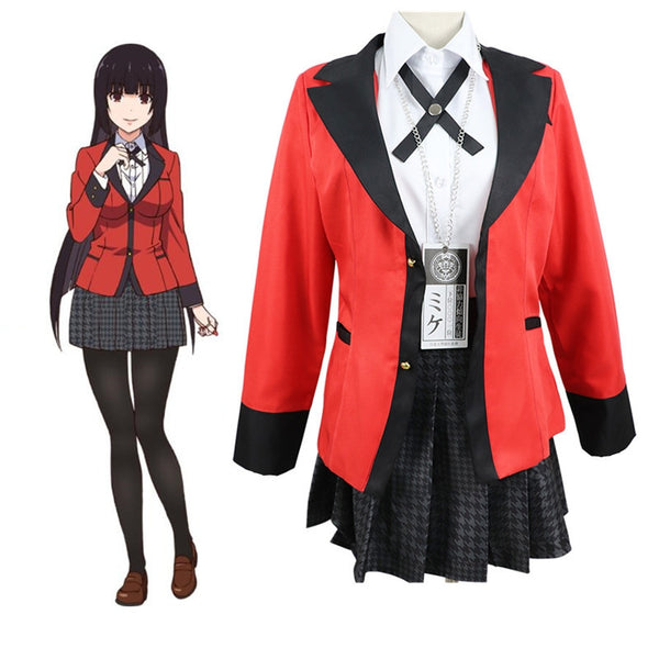 Kakegurui Gambler Yumeko Costume