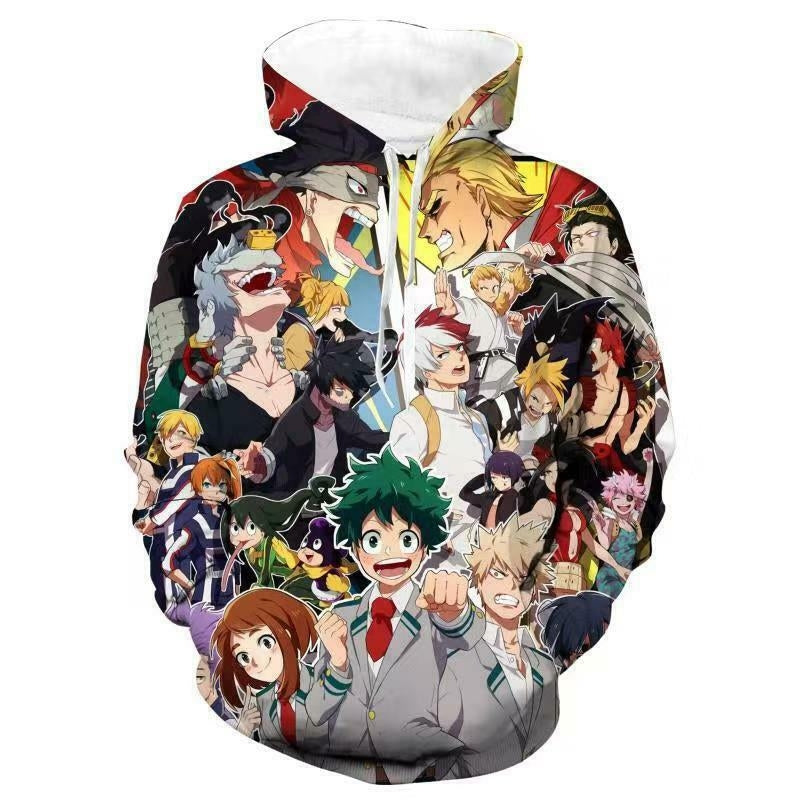 My Hero Academia 3D Print Hoodie