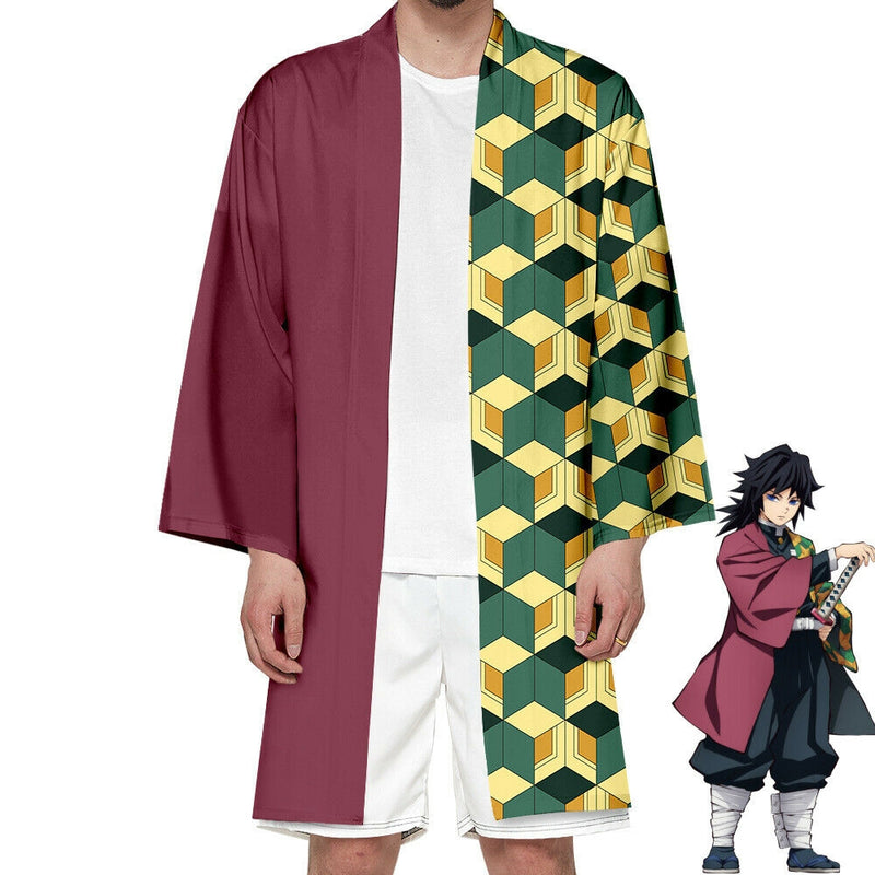 Anime Demon Slayer Giyuu Tomioka Kimono