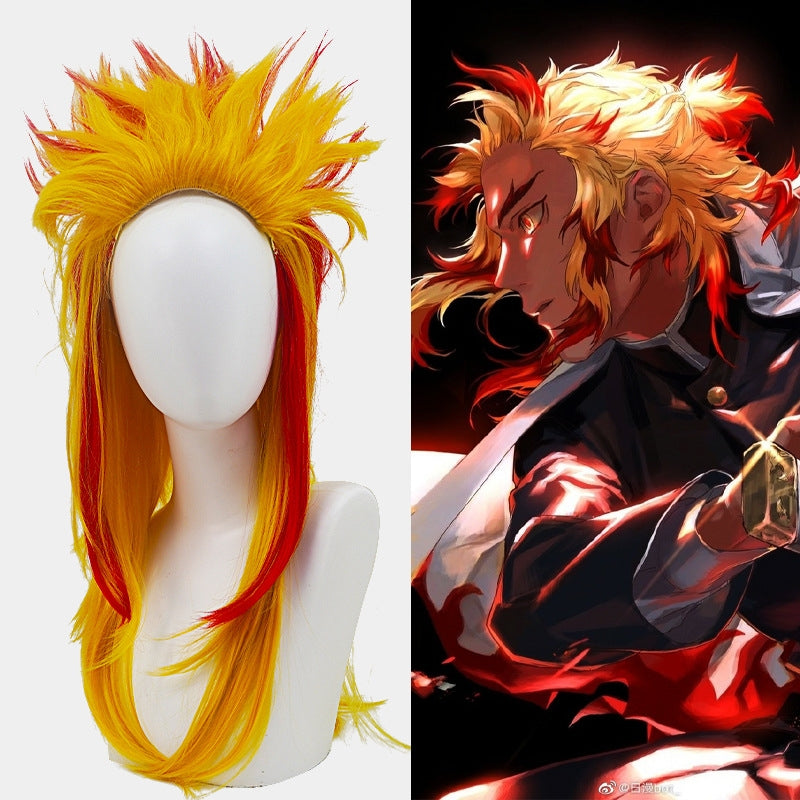 Demon Slayer Rengoku Kyojuro Wig